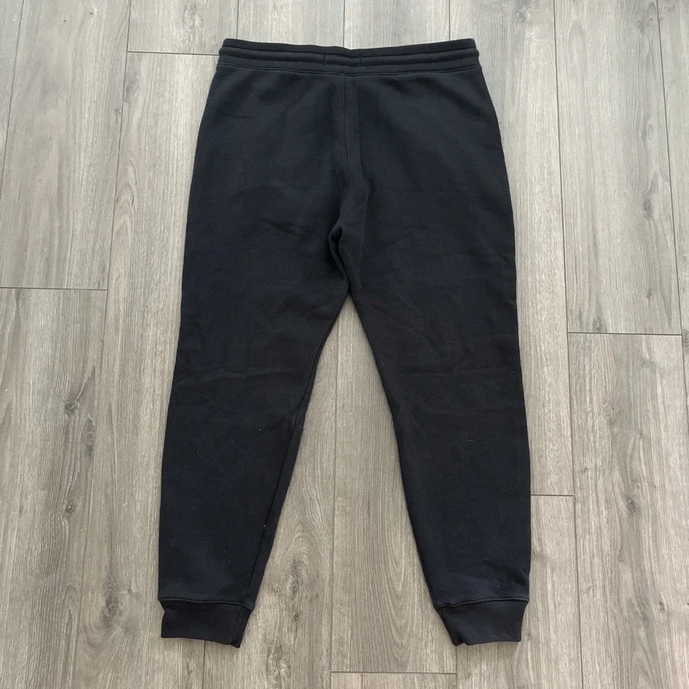 Hollister Jogger Sweatpants Mens XL Zip Pocket Elastic Waist Drawstring Black